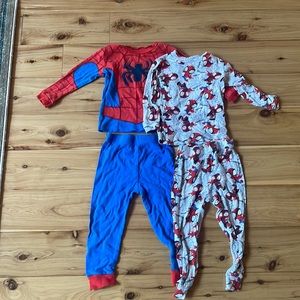 Spider-Man pajamas bundle for boys. Boys 4T